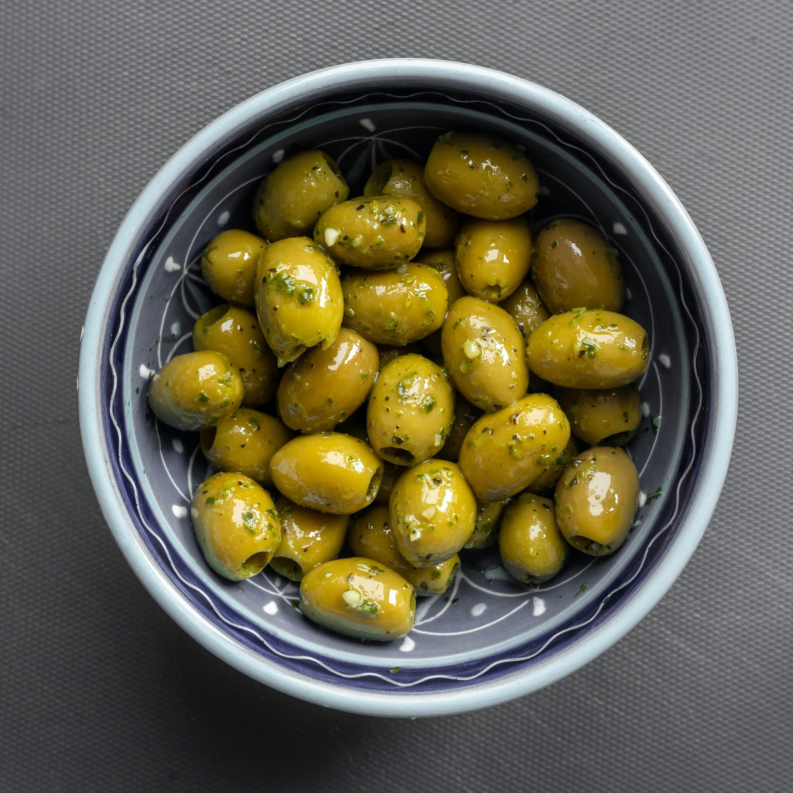 Green Olives (jarbowl)